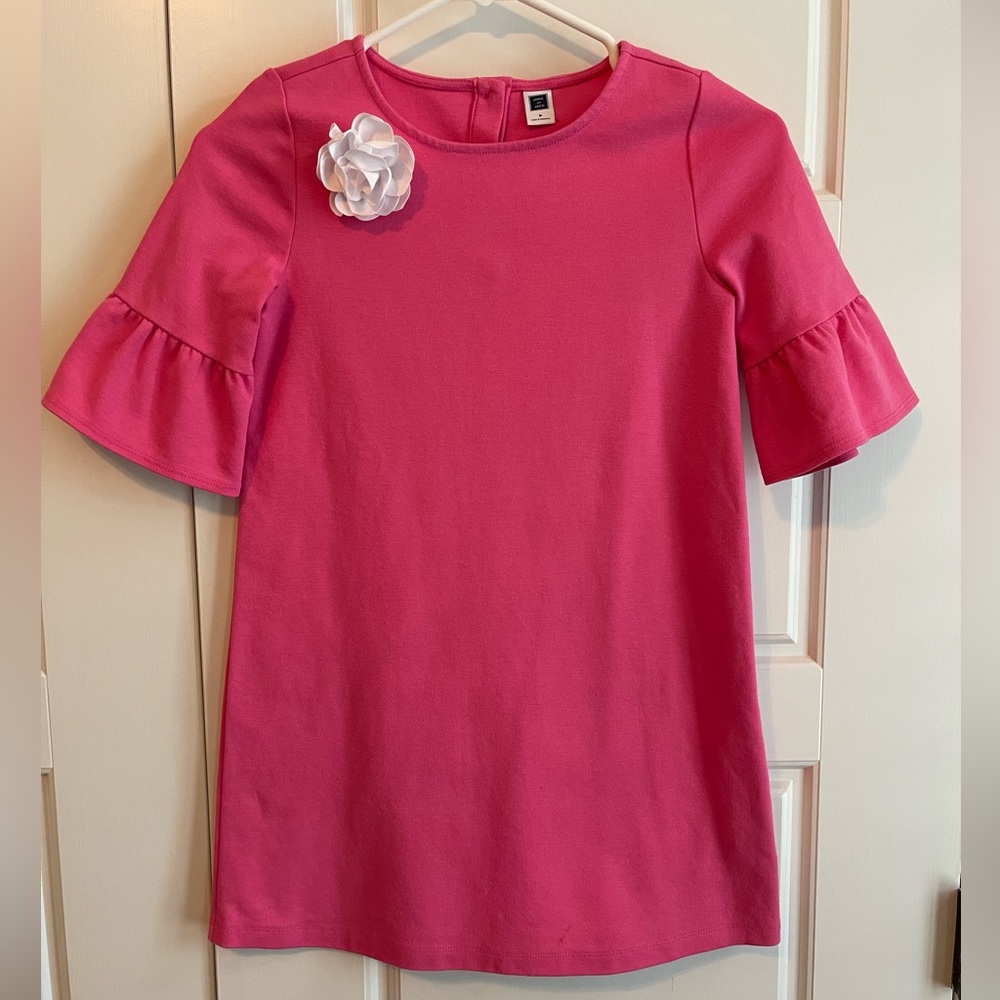 Gorgeous Pink Ponte Knit Janie and Jack Dress Size 8
